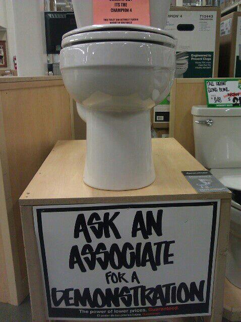 Always ask for a demonstration before buying