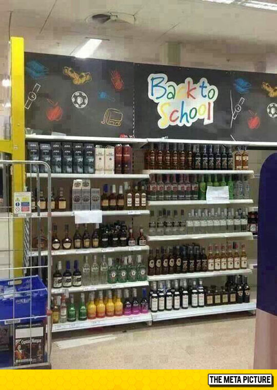 Back to school materials