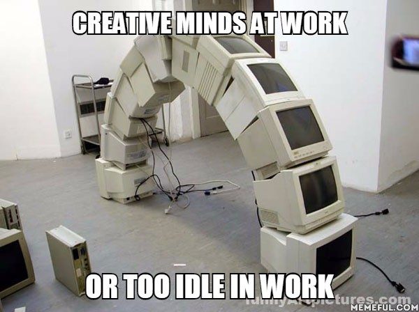Creative minds at work