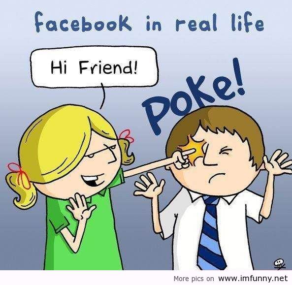 Facebook in Real life