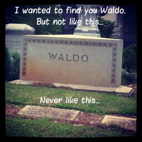 Finally Waldo was found but it was too late
