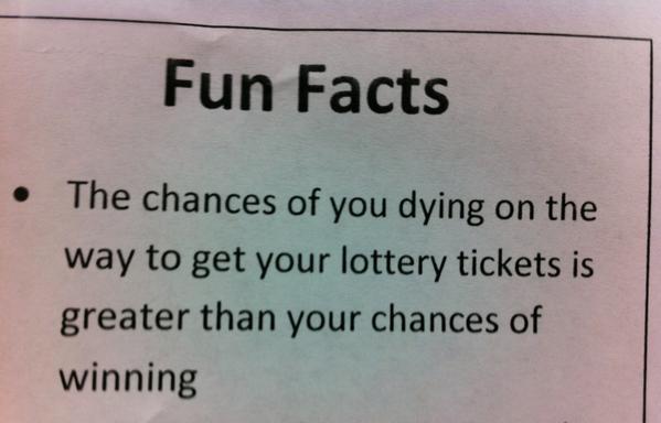 Fun facts about the lottery