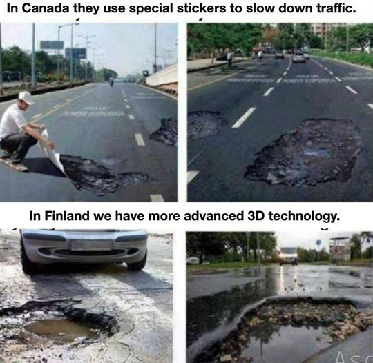 How to slow down traffic