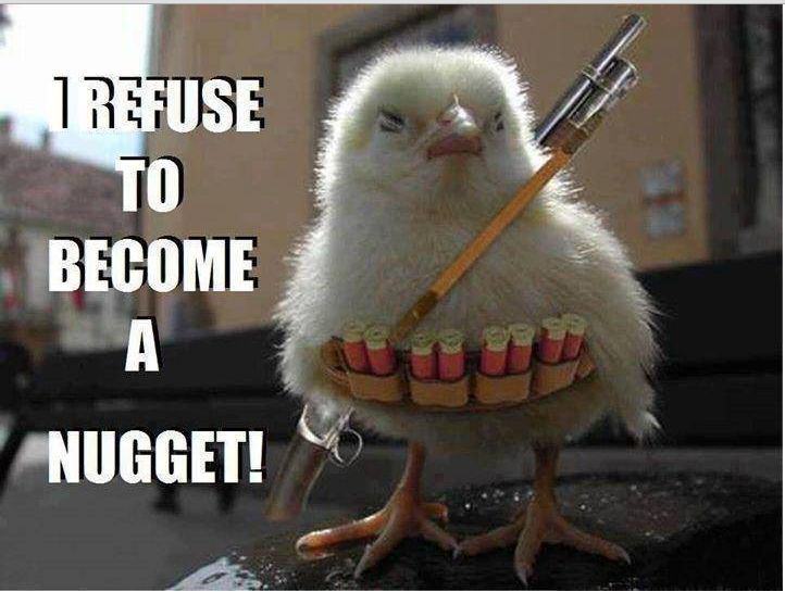 I refuse to become a nugget