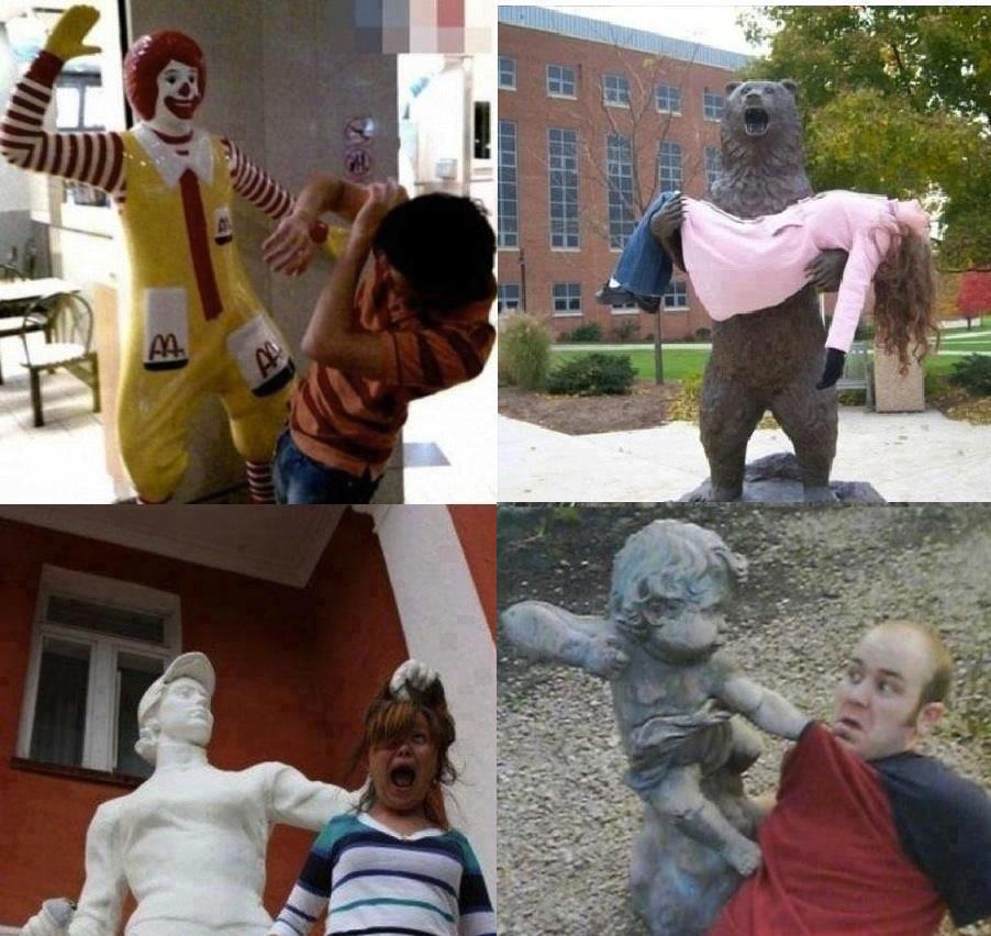Make statues more lively