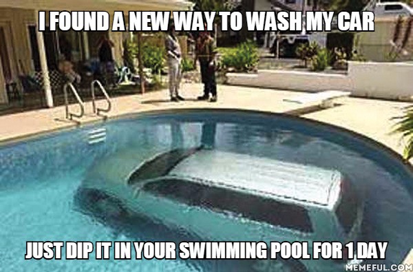 new technique to wash my car