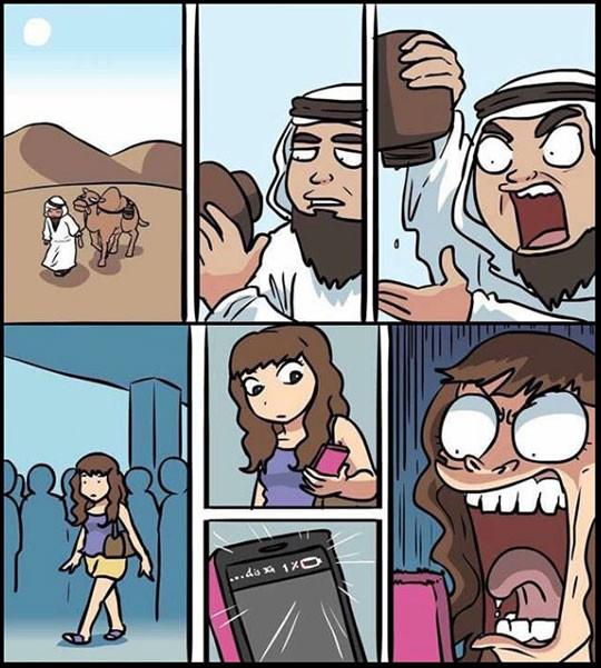 No water cannot be compared to no battery