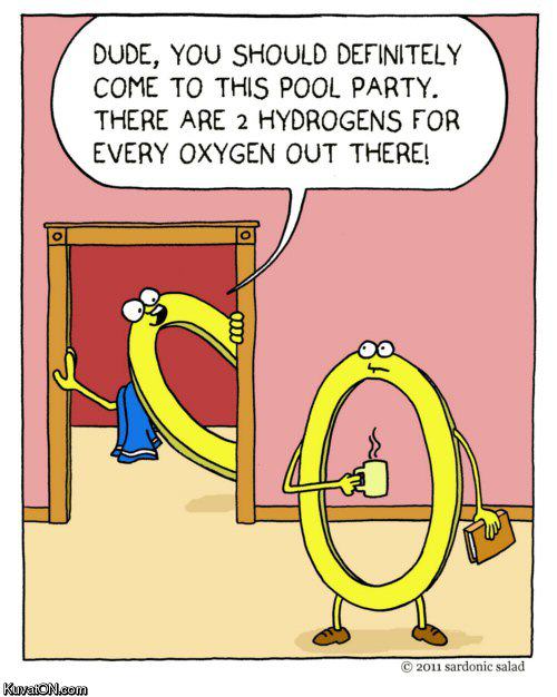 Oxygen pool party