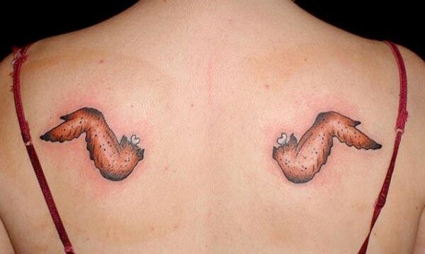 Some people really love chicken wings