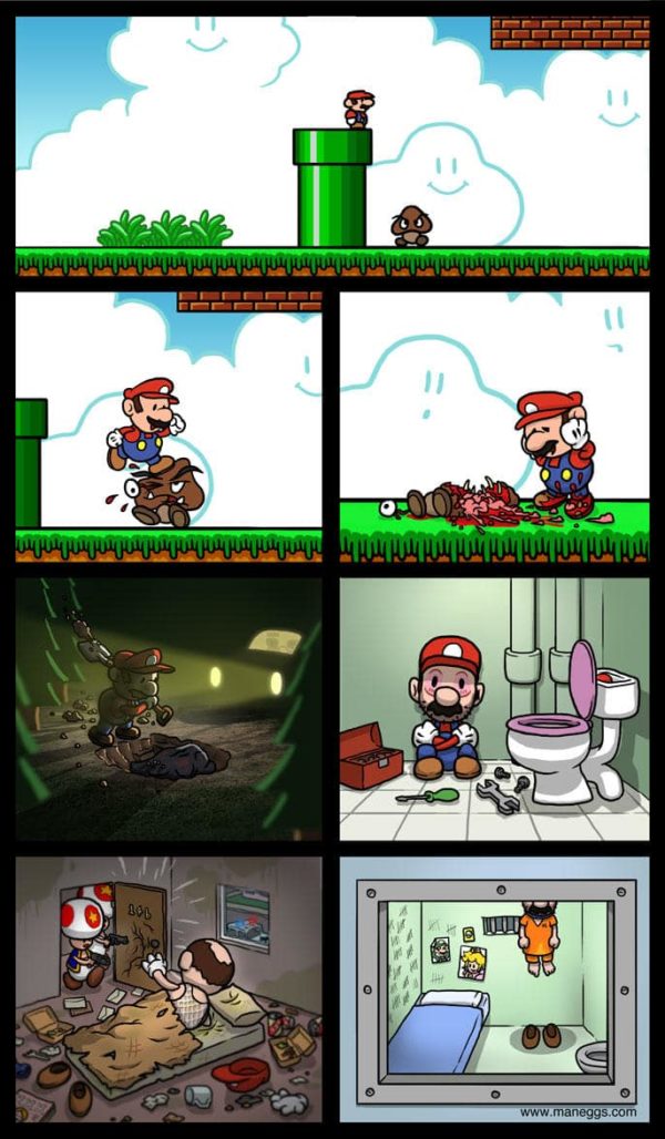 The real life of super mario