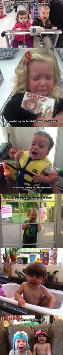 The Reasons Why These Kids Cry Are Hilarious