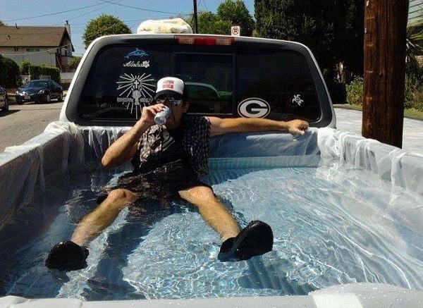 when you cannot afford a pool