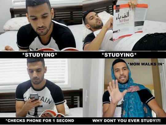 Why dont you ever study