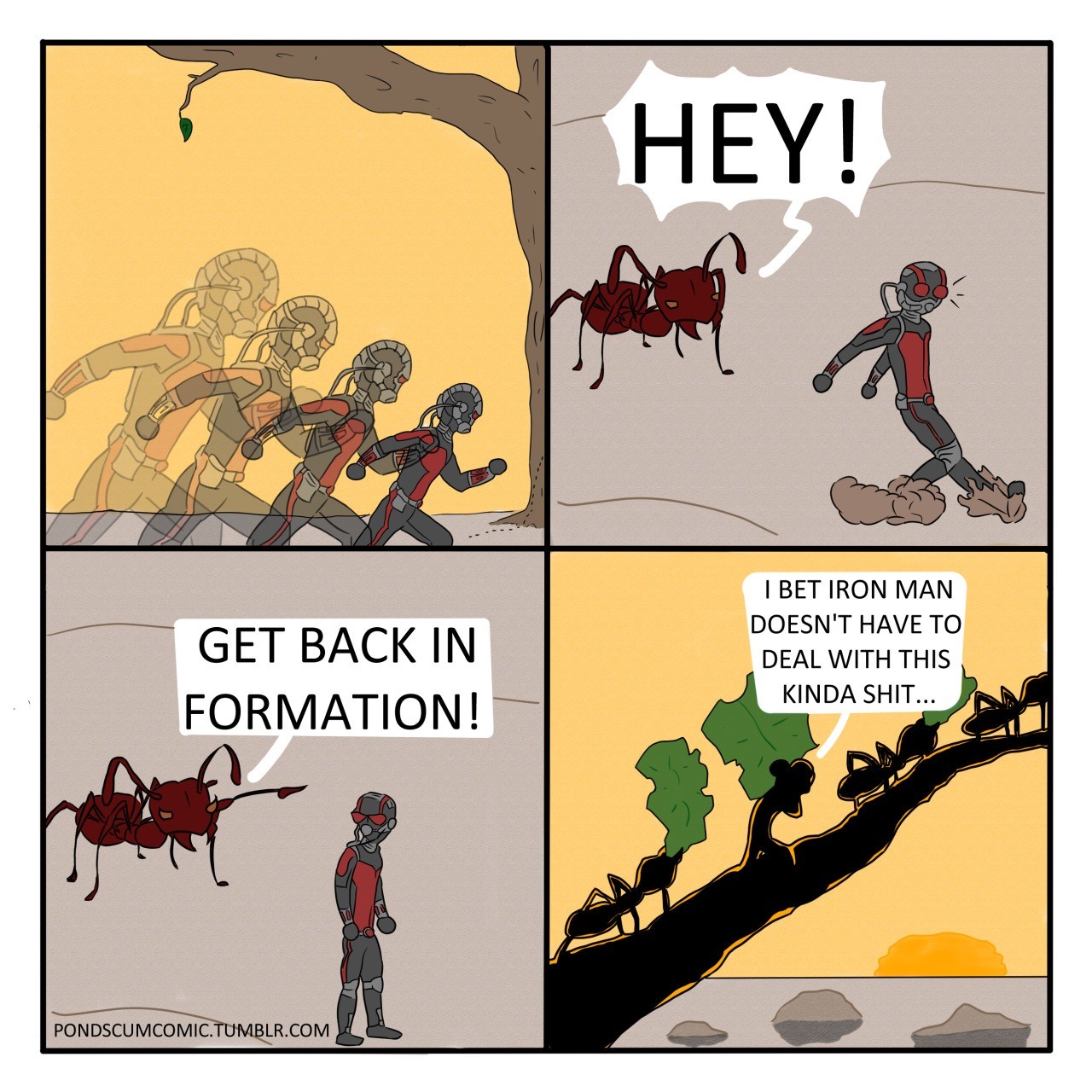 Why it’s a pain in the ass to be ant man