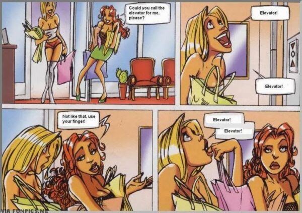 Calling for the elevator