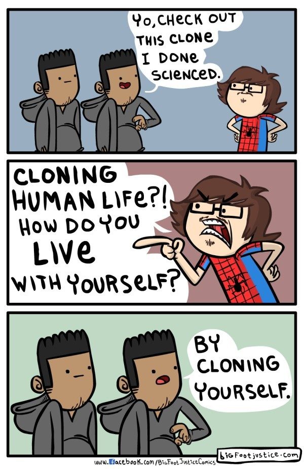 Cloning yourself