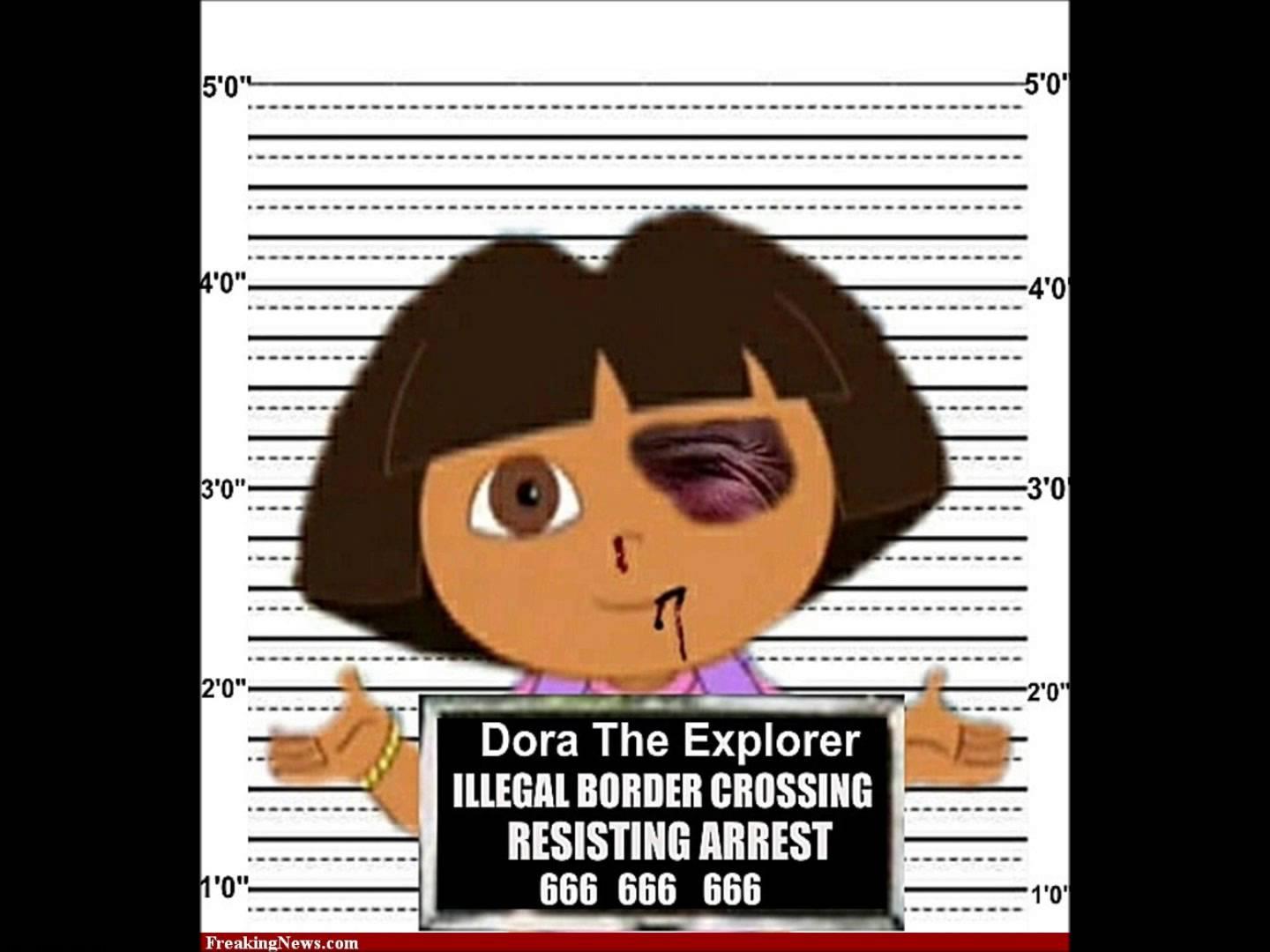 Dora arrested for illegal border crossing