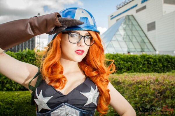 Eve Beauregard as Captain America