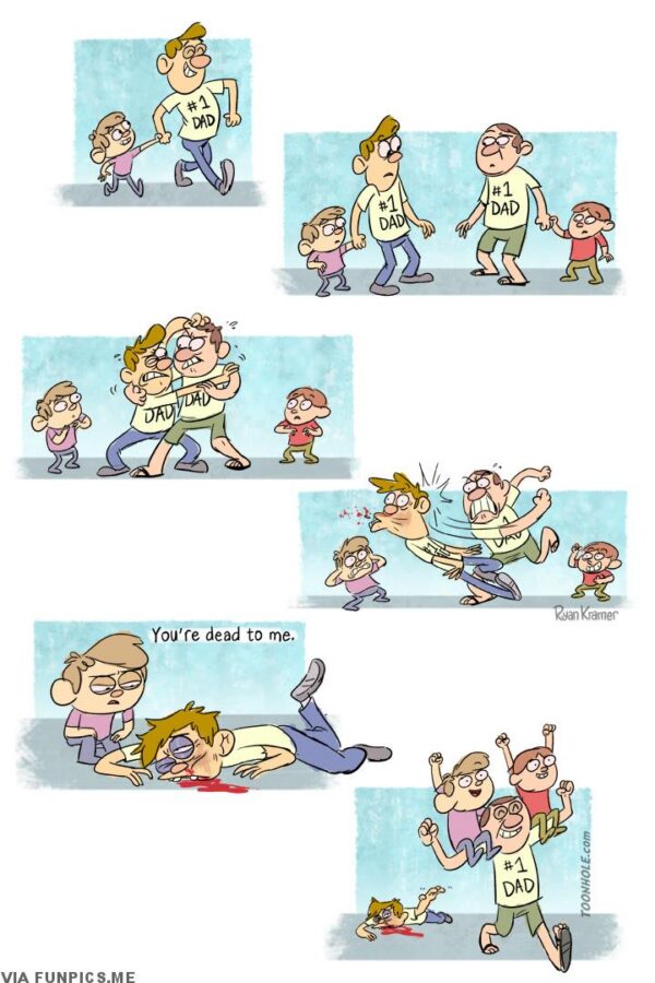 Fighting to be the No.1 Dad