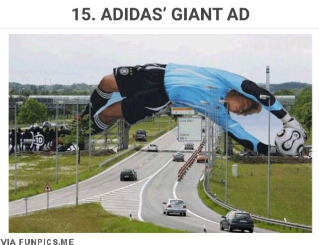 Giant Adidas Ad