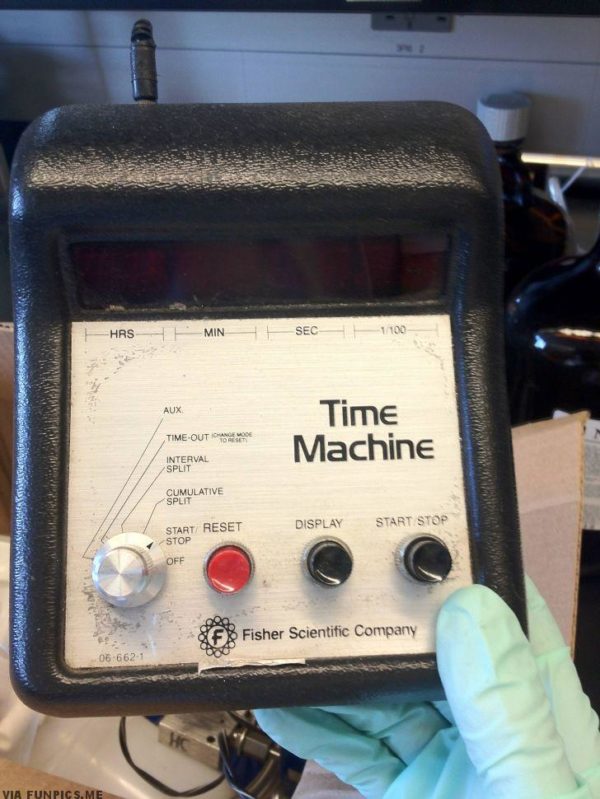 I finally got hold of the Time Machine