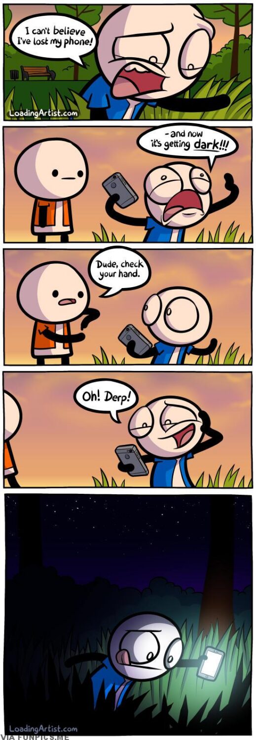 I lost my phone