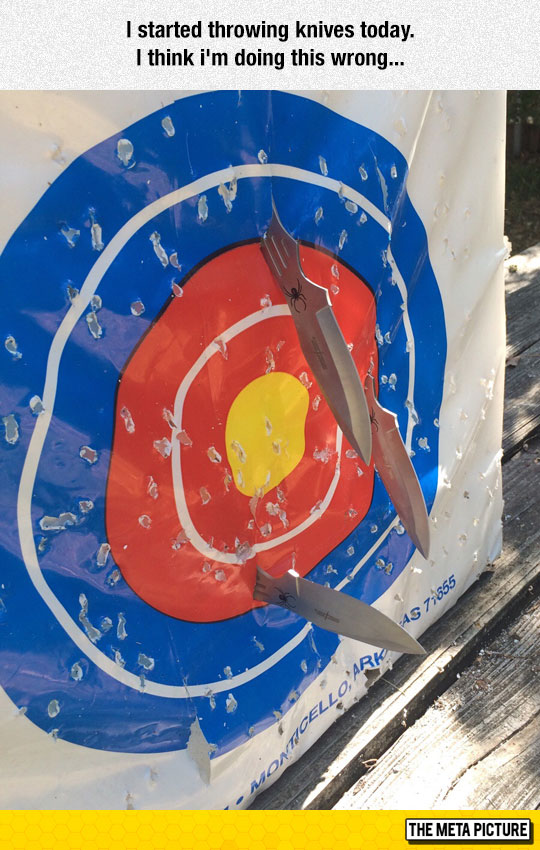 I think I am doing it all wrong