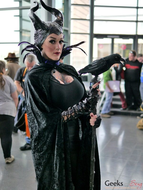 Maleficent cosplay