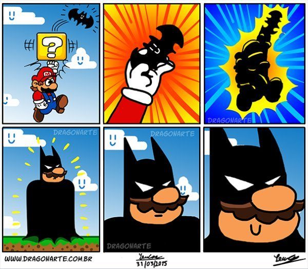 Mario bat power up