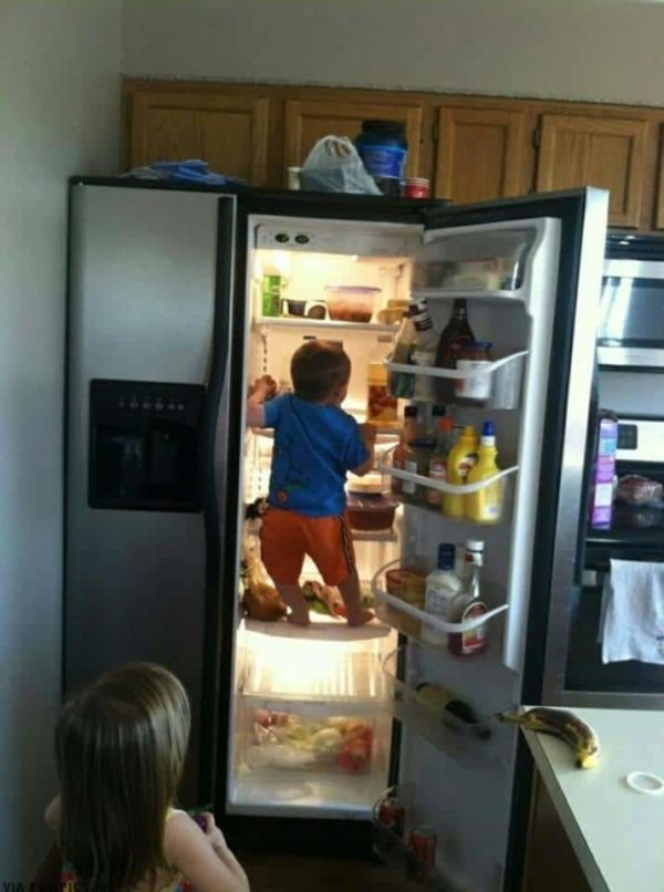Never leave your fridge unattended