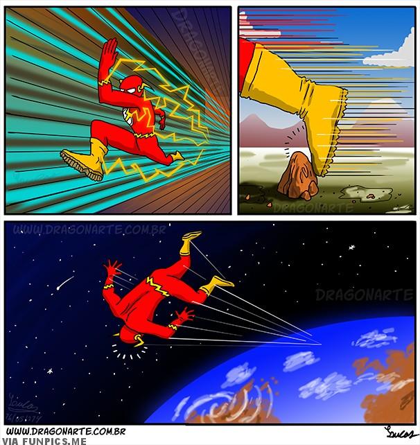 The Flash tripping