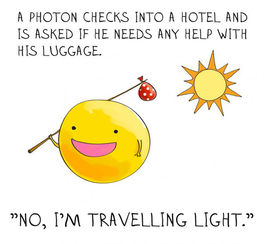 Travelling light
