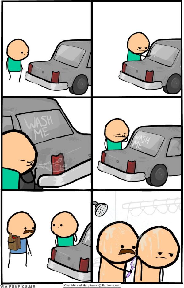 Wash me