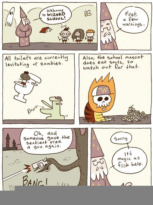 Welcome to Wizard School