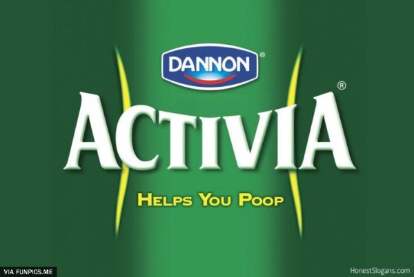 Activia helping you poop