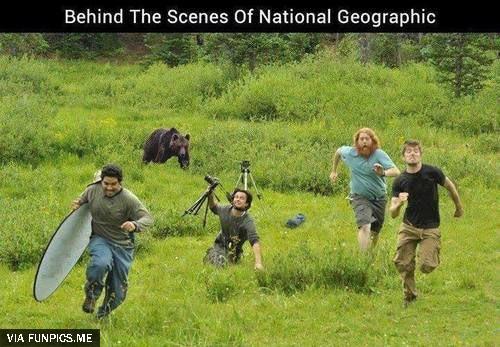 Behind the scenes of National Geographic