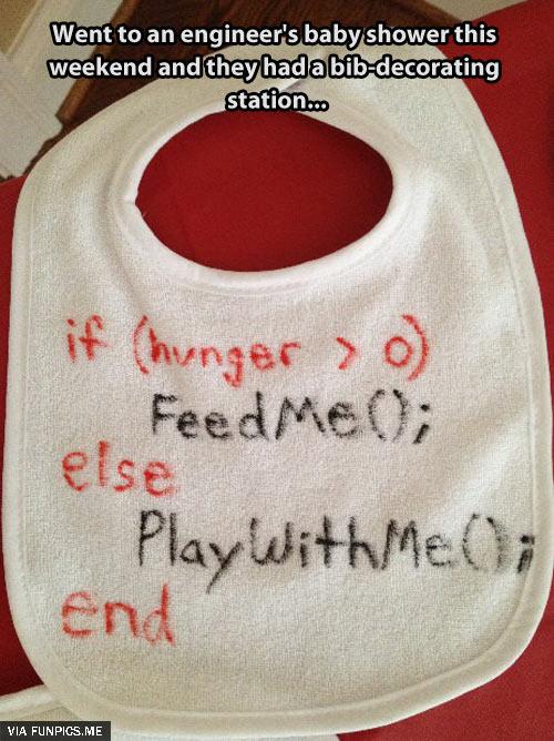 Engineer’s baby shower