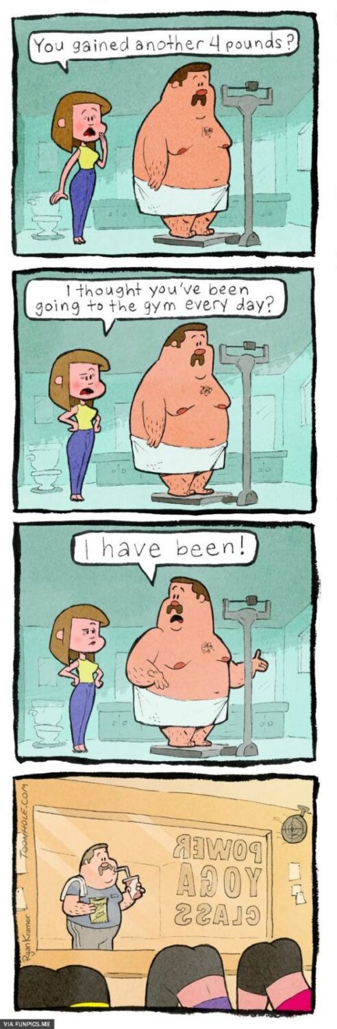 Going to the gym everyday doesnt work