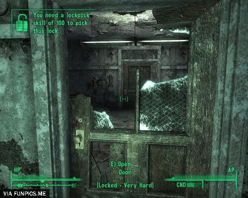 Most difficult picklock ever in Fallout