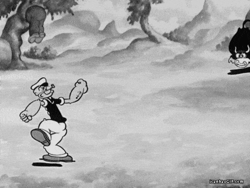 Popeye will always surprise us