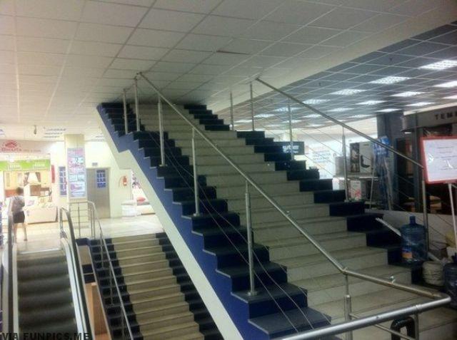 Stairs to nowhere