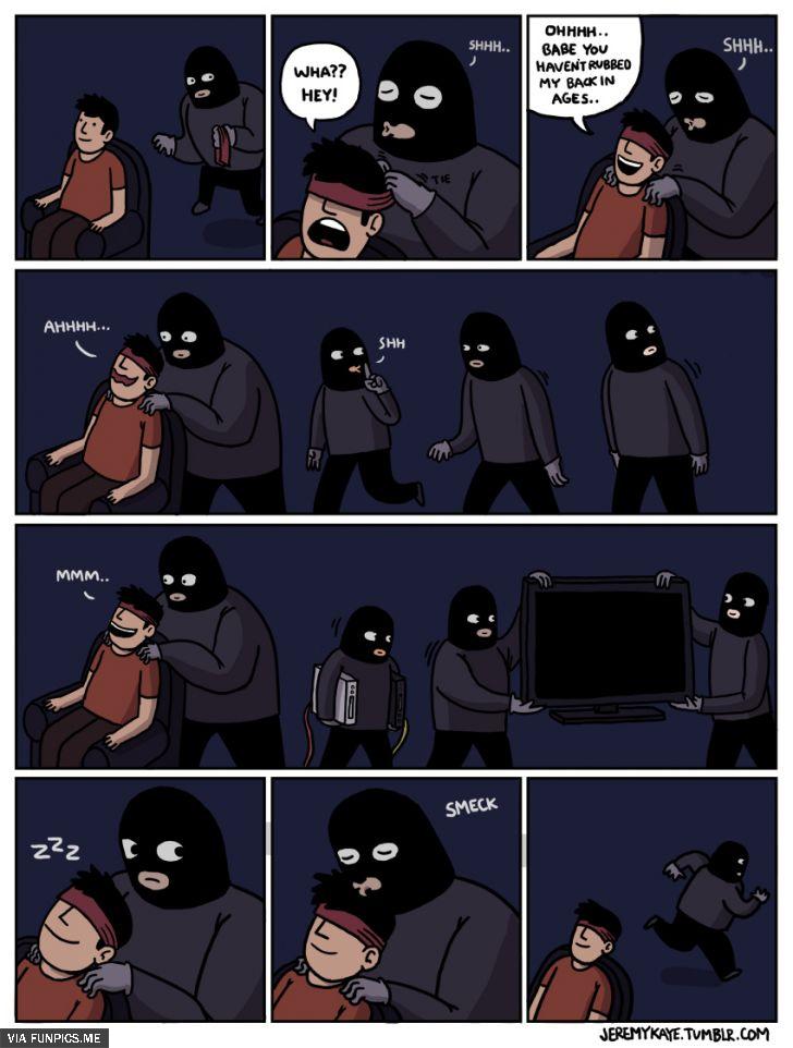 The best kind of robbers