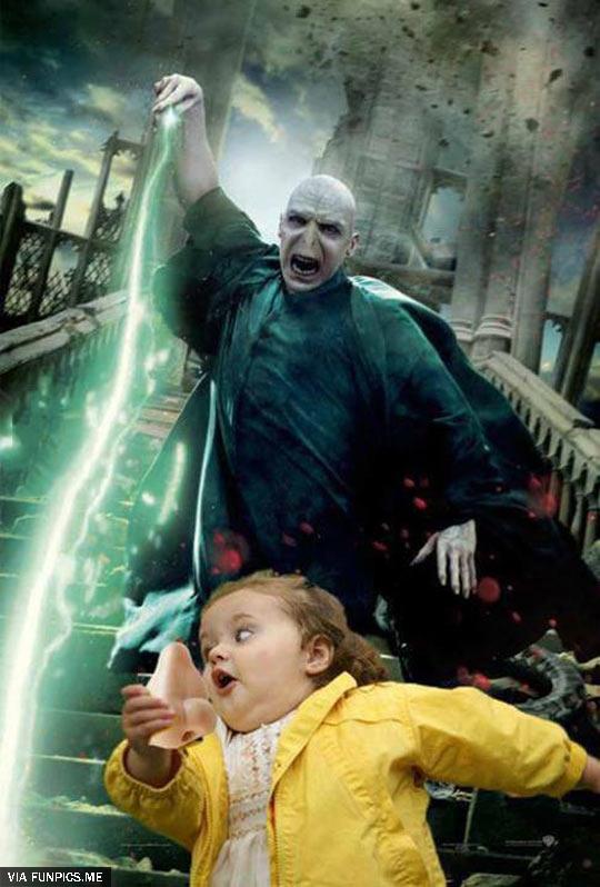 How Voldermort lost his nose