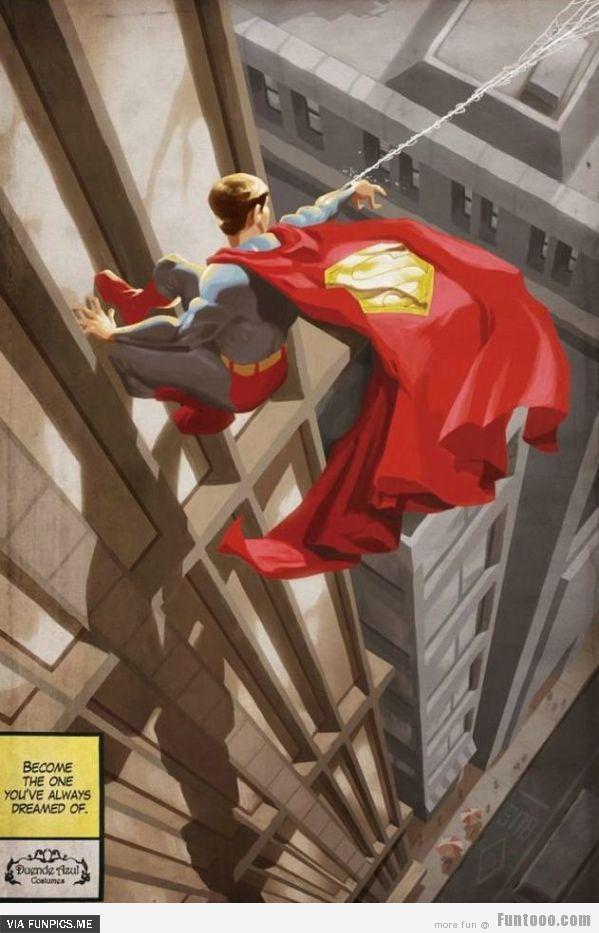 If superman was bit by a spider