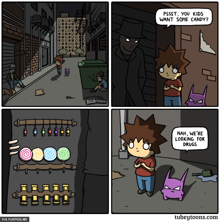 Kids nowadays are not interested in candy