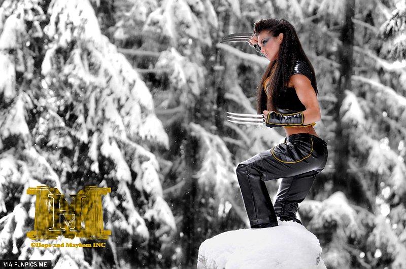 Lady Wolverine Looks Both Beautiful and Dangerous [Pics] 2