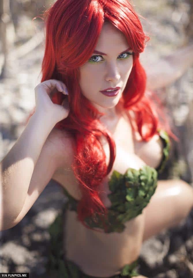 Poison Ivy cosplay 1