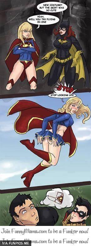 Superwoman has got a costume problem