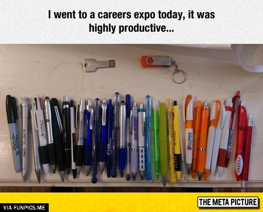 The expo was highly productive