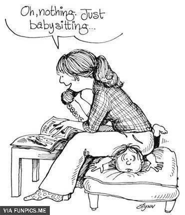 What does babysitting mean